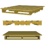 PAL-013 Stringer Pallet