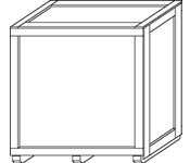 Locking Corners - Base in Cap - Cleated Plywood Deck - Drop Ends