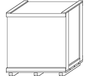Locking Corners - Cap on Base - Lumber Deck - Limited Cleating