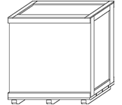 Locking Corners - Cap on Base - Lumber Deck  - Limited Side Cleats
