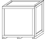 Locking Corners (Mixed) - Base in Cap - Lumber Deck