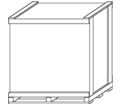 Locking Corners - Cap on Base - Locking Cleated Ply Skid- Limited Cleating