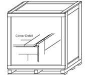 Dimple Corners - Locking Lumber Skid