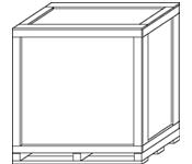 Load-Bearing Corners - Base in Cap - Locking Lum Skid - Top Cleats Reversed