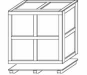 Wood Container Drawing of Cap Off Closure Condition